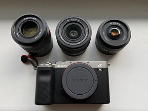 Sony A7C, 28–60 мм f4–5,6, Samyang 35 мм f2,8, 45 мм f1,8