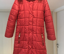 Зимнее пальто для девочки Mayoral (красное) 128 см