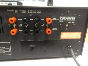 Стереоусилитель TECHNICS SU-8080, DUAL MONO (8 фото из 9)