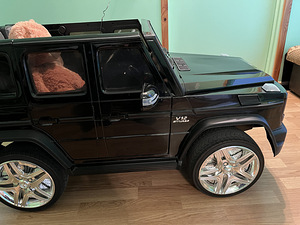Laste auto Mercedes G65 AMG must (3 foto / 8)