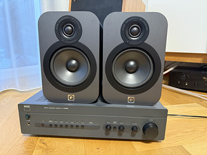Kõlarid Q Acoustcs 3020 + võimendi NAD 320BEE (1 foto / 9)