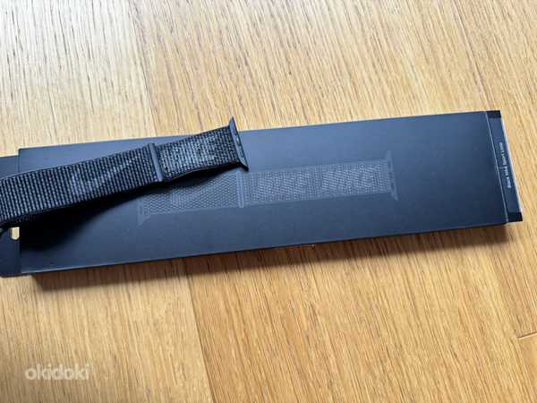 Ремешок для Apple Watch черный Nike Sport Loop 45 мм (фото #1)