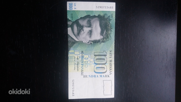 100 финских марок (фото #1)