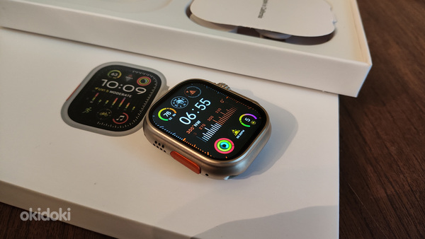 Apple Watch Ultra 2 Titanium Case + Airpods Pro (Replica) (фото #1)