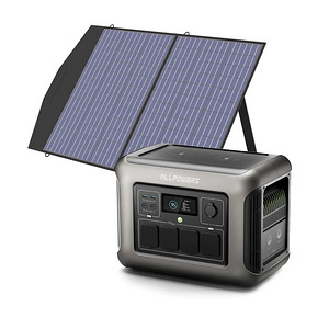 Kaasaskantav elektrijaam Allpowers R1500 + 100-vatine paneel (1 foto / 2)