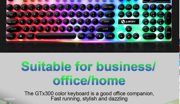 Клавиатура+Мышка--новое+с подсветкой--eng (фото #1)