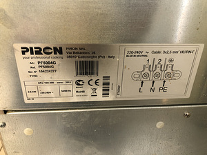 Konvektsioonahju Piron (3 foto / 4)