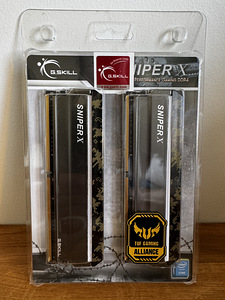 G.SKILL Sniper X DDR4 32GB (2x16GB) 3000MHz CL16 XMP 2.0 RAM (1 foto / 3)