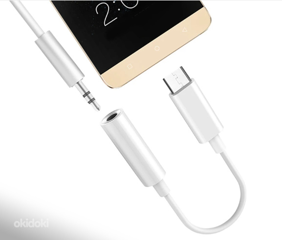 Xiaomi Huawei lisakaabel adapter kõrvaklappide jaoks (foto #3)