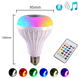 Bluetooth-kõlar 12W LED juhtmevaba lambipirniga (3 foto / 3)