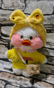 Plüüsist mänguasi Duck LaLafanfan 30cm (8 foto / 10)