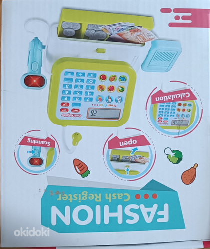 Игрушечная касса 10 EUR.