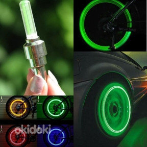 LED колпачки на колеса (фото #1)
