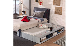 Müüa voodi (100X200 CM) + väljatõmmatav voodi (90X190 CM)