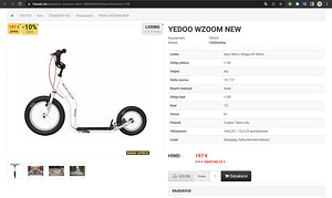 Самокат YEDOO WZOOM NEW (6 фото из 7)
