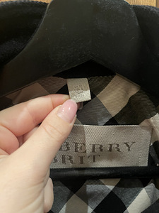 Originaal villane Burberry mantel S (6 foto / 7)