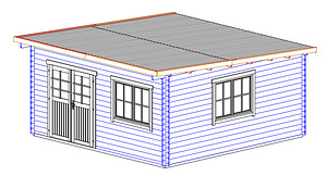DIEGO 5 X 5 M 44 MM - 25 M²