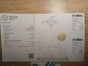 Продается бриллиант 0.6 ct (5 фото из 5)