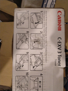 Toonerikassett Cannon C-EXV 3 (2 foto / 2)