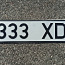 Auto reg.number,numbrimärk, 333 XDF (foto #1)