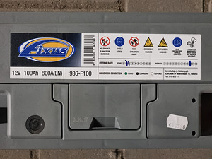 AKU FIXUS, 100AH, 800A, 354 X 174 X 190 mm (2 foto / 3)