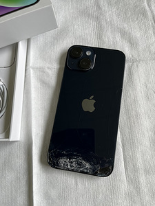 iPhone 14, Midnight, 128gb rikkis (2 foto / 8)
