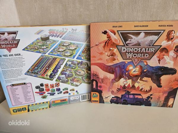 Dinosaur World (kickstarter edition) lauamäng