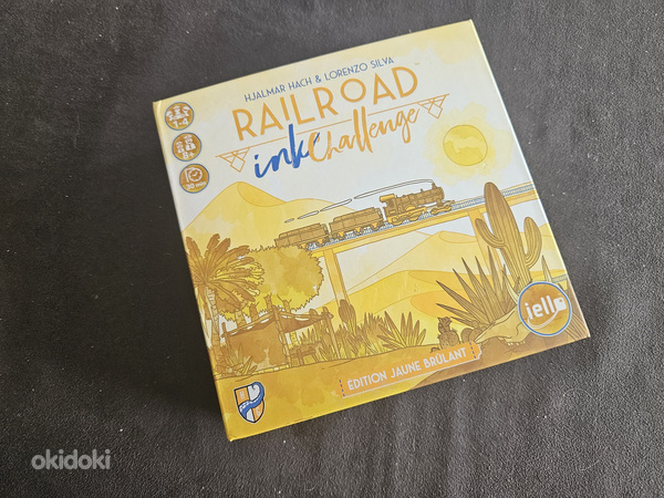 Railroad Ink Challenge: Shining Yellow Edition mäng