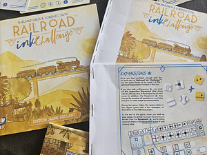 Railroad Ink Challenge: Shining Yellow Edition mäng (6 foto / 6)