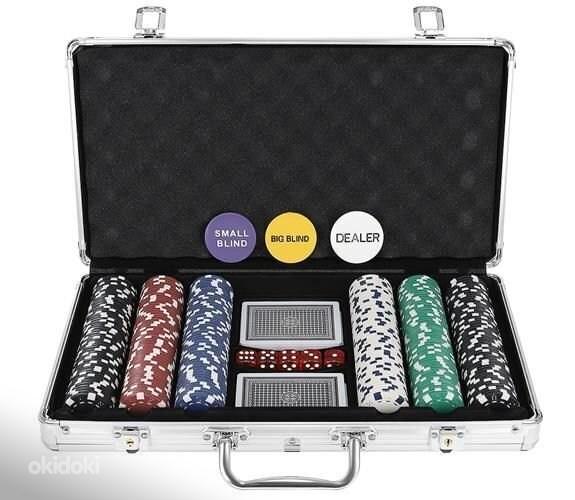Набор для покера Texas Strong 300 Tokens + багаж 9554 (фото #6)