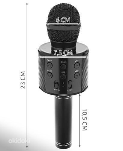Karaokemikrofon, juhtmevaba Bluetoothiga ja muutmisefektid (foto #3)
