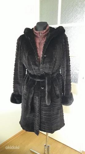 Норковая шуба пальто норка (фото #4)