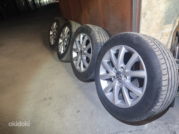 VW R16 5x112 с летними шинами