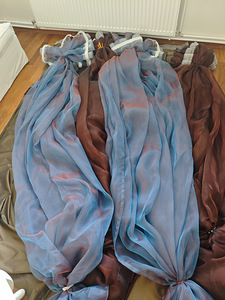 Kardinakomplekt + tüll (organza) (5 foto / 9)