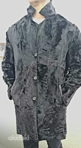 Двусторонняя меховая кожаная куртка PUNTO (фото #3)