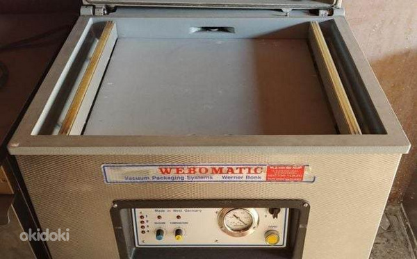 Продам аппарат вакуумной упаковки б/у Webomatic Германия (фото #3)