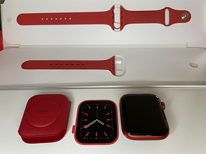Apple Watch 6 44 mm, Red (5 foto / 8)