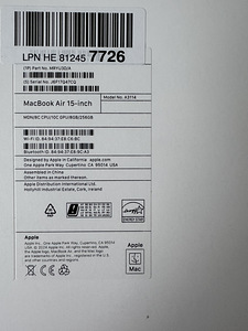 MacBook Air 15" M3 Midnight 8Gb 256Gb 2024