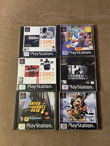 Sony Playstation 1 PSOne + mängud (3 foto / 3)