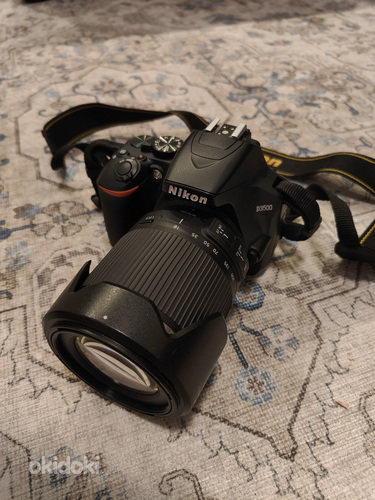 Nikon D3500 + Tamron 18-200mm + сумка