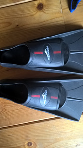 Lestad Fashy Aquafeel Training Fins, must, 37-38 (3 foto / 3)