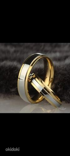 Новые позолоченные кольца для пары (фото #3)