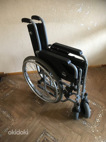 Kokkupandav kvaliteetne ratastool ja rulaator (foto #4)