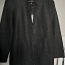 Новое полупальто/куртка темно-серого цвета S (фото #1)