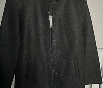 Новое полупальто/куртка темно-серого цвета S