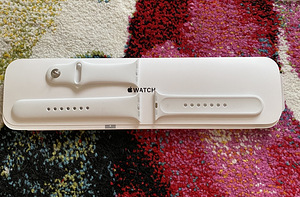 Apple Watch silicone rihm - white (2 foto / 2)