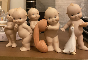 Старинные фарфоровые статуэтки enesco к Рождеству (2 фото из 3)
