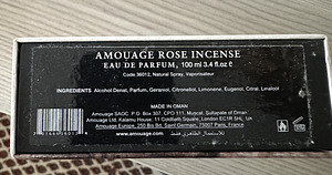 Amouage Rose Incense 100 ml (3 foto / 3)