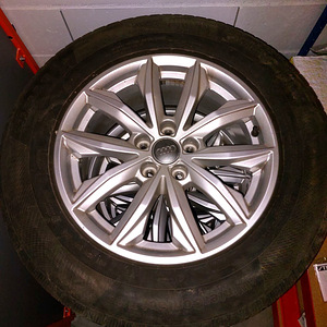 Audi veljed + rehvid 235/65/R17 Continental WinterContact (3 foto / 3)
