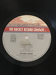 ELTON JOHN - A SINGLE MAN. (7 фото из 9)